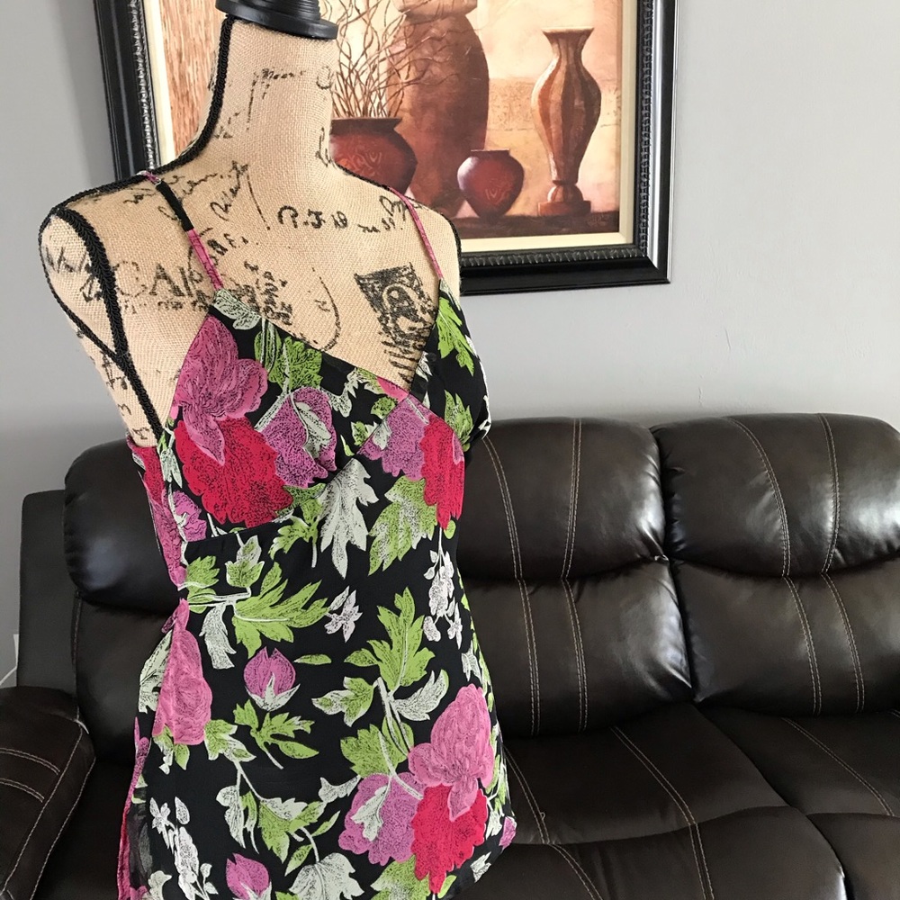 Beautiful flower print cami